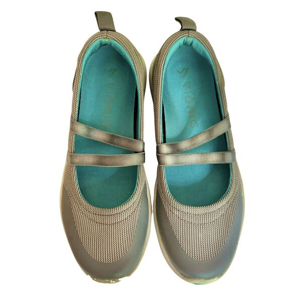 Vionic Women's Agile Opal Gray Walking Slip On Arch Orthotic Shoes Sz 7.5 - Picture 4 of 8